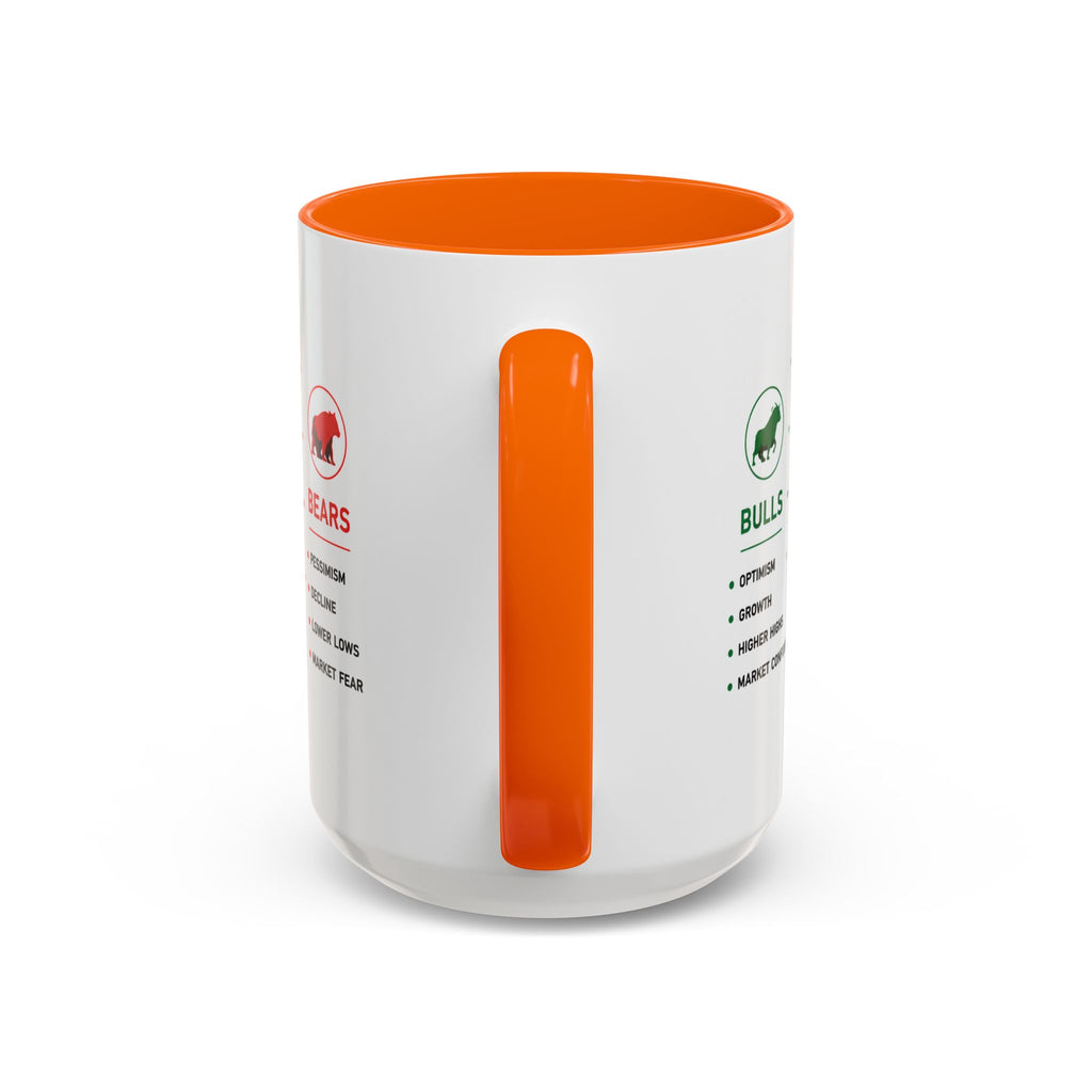 Bulls vs Bears Coffee Mug | Trader Coffee Cup | Stock Market Mug | Crypto Trading Gift | Day Trader Mug | Finance Lover Gift