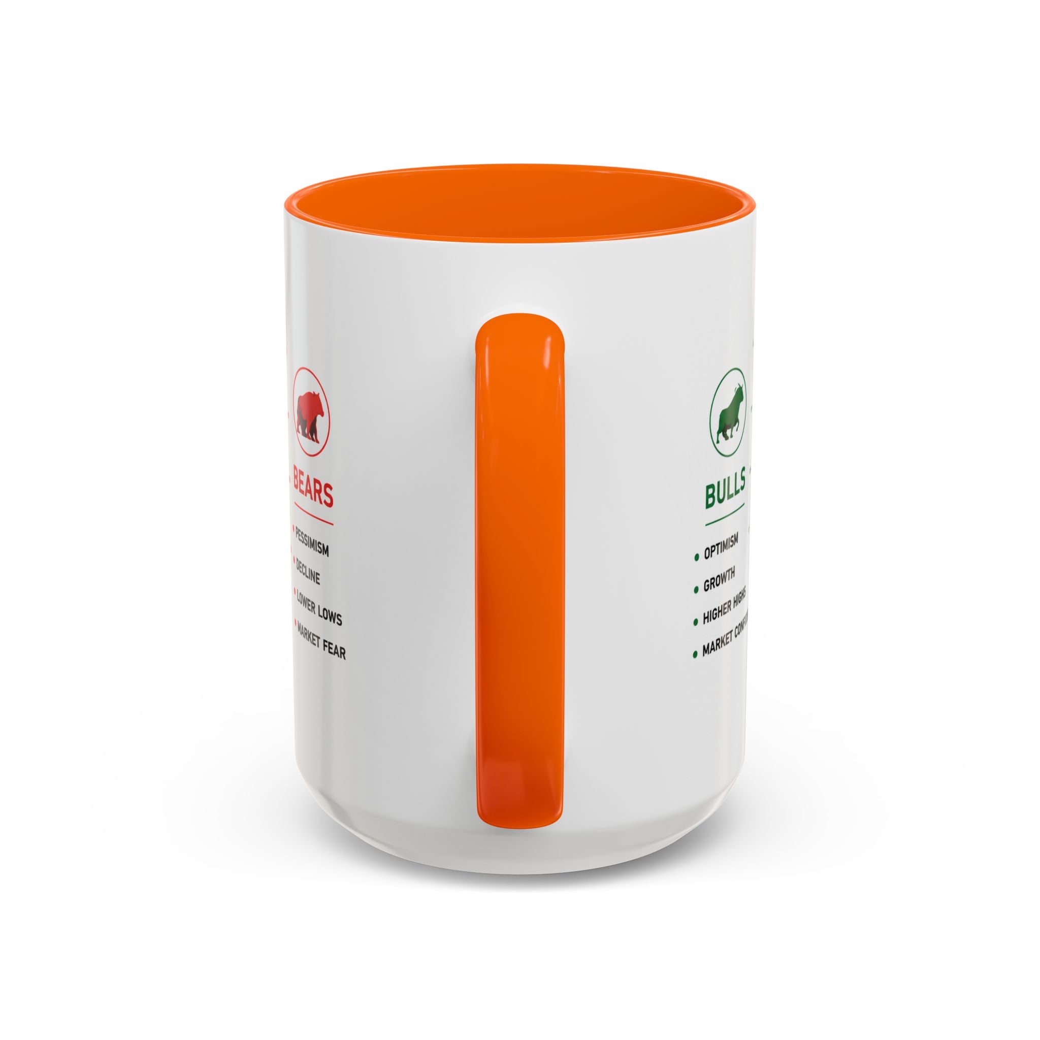 Bulls vs Bears Coffee Mug | Trader Coffee Cup | Stock Market Mug | Crypto Trading Gift | Day Trader Mug | Finance Lover Gift