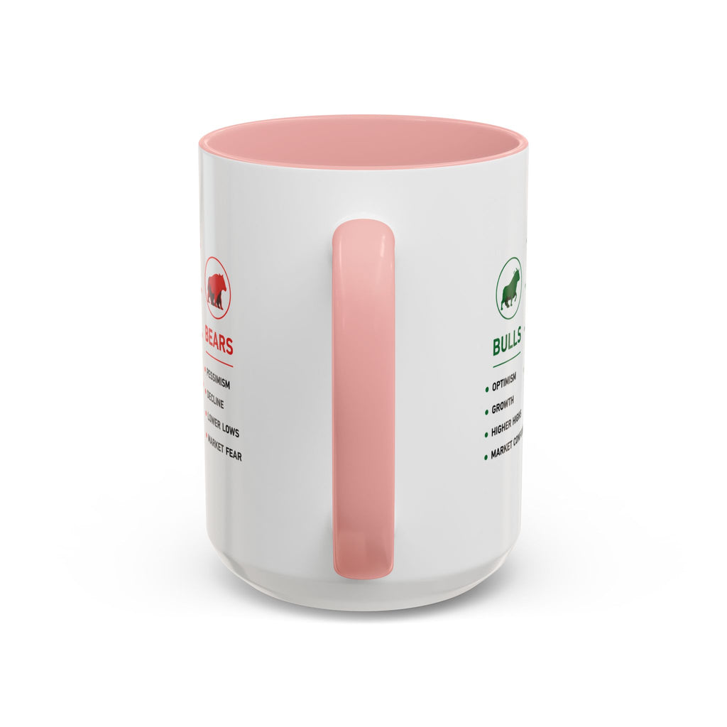 Bulls vs Bears Coffee Mug | Trader Coffee Cup | Stock Market Mug | Crypto Trading Gift | Day Trader Mug | Finance Lover Gift