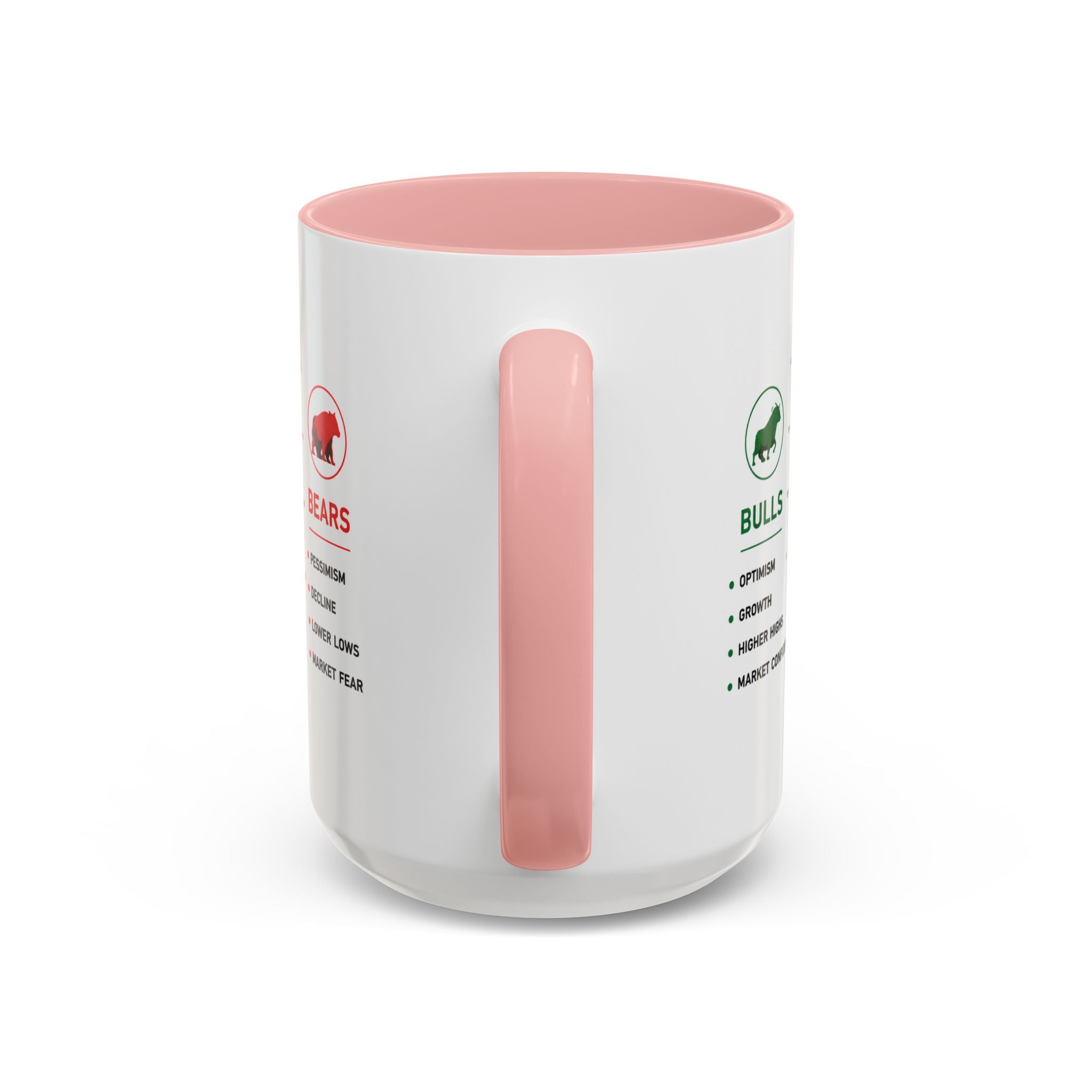 Bulls vs Bears Coffee Mug | Trader Coffee Cup | Stock Market Mug | Crypto Trading Gift | Day Trader Mug | Finance Lover Gift