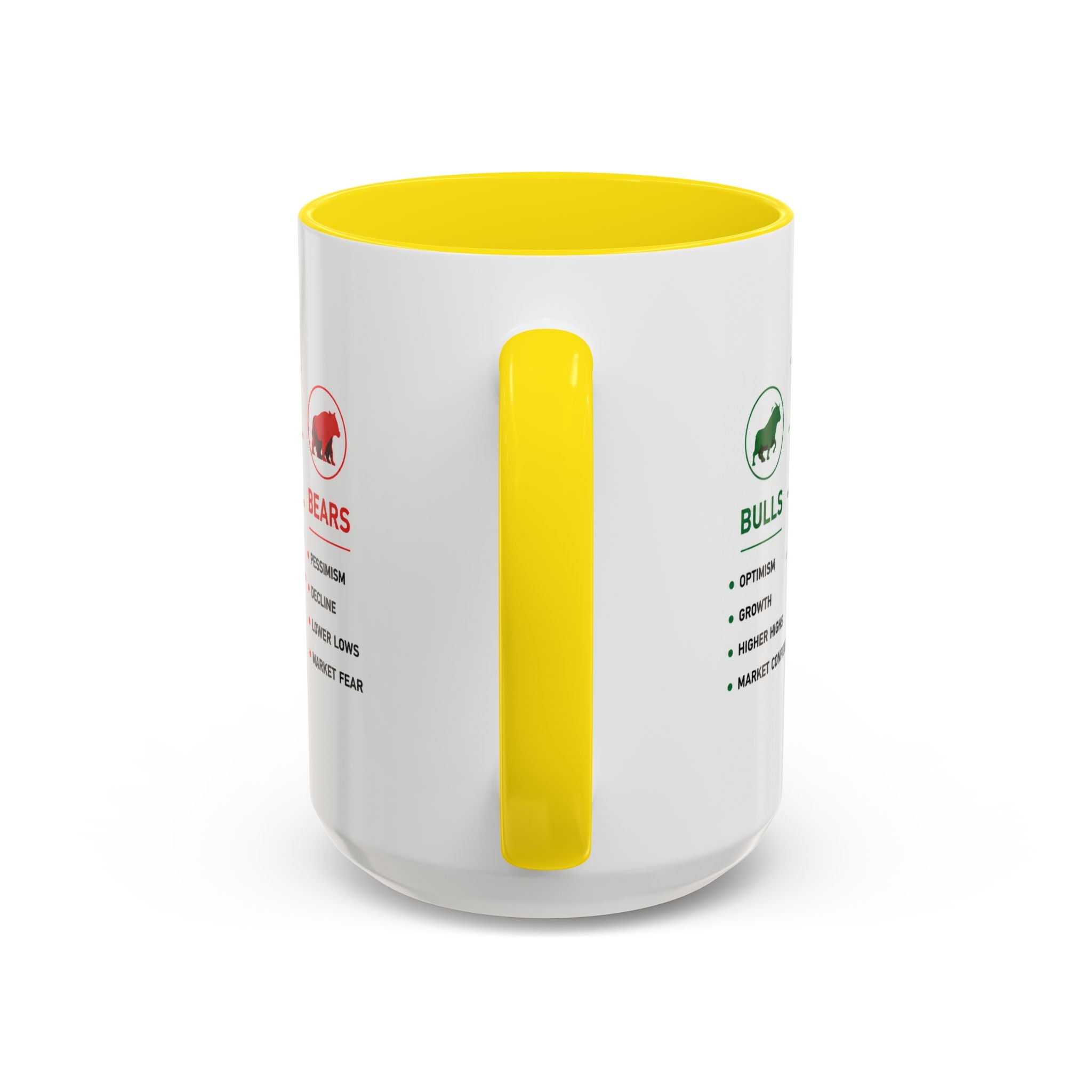 Bulls vs Bears Coffee Mug | Trader Coffee Cup | Stock Market Mug | Crypto Trading Gift | Day Trader Mug | Finance Lover Gift