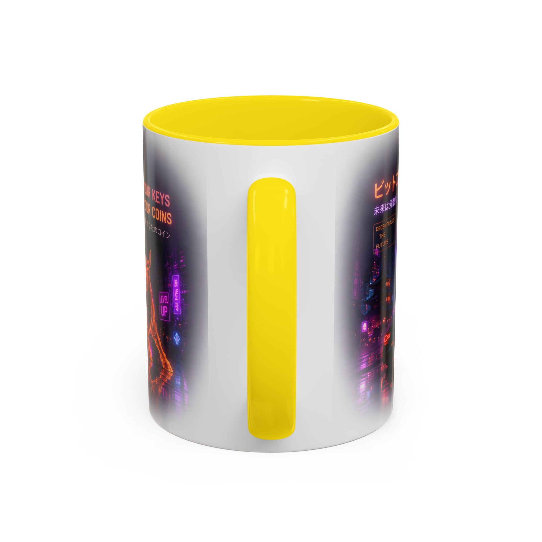 Bitcoin Cyberpunk Coffee Mug | Crypto Trader Mug | Bitcoin Is Freedom Cup | Crypto Gift for Men | Cyberpunk Bitcoin Art Mug