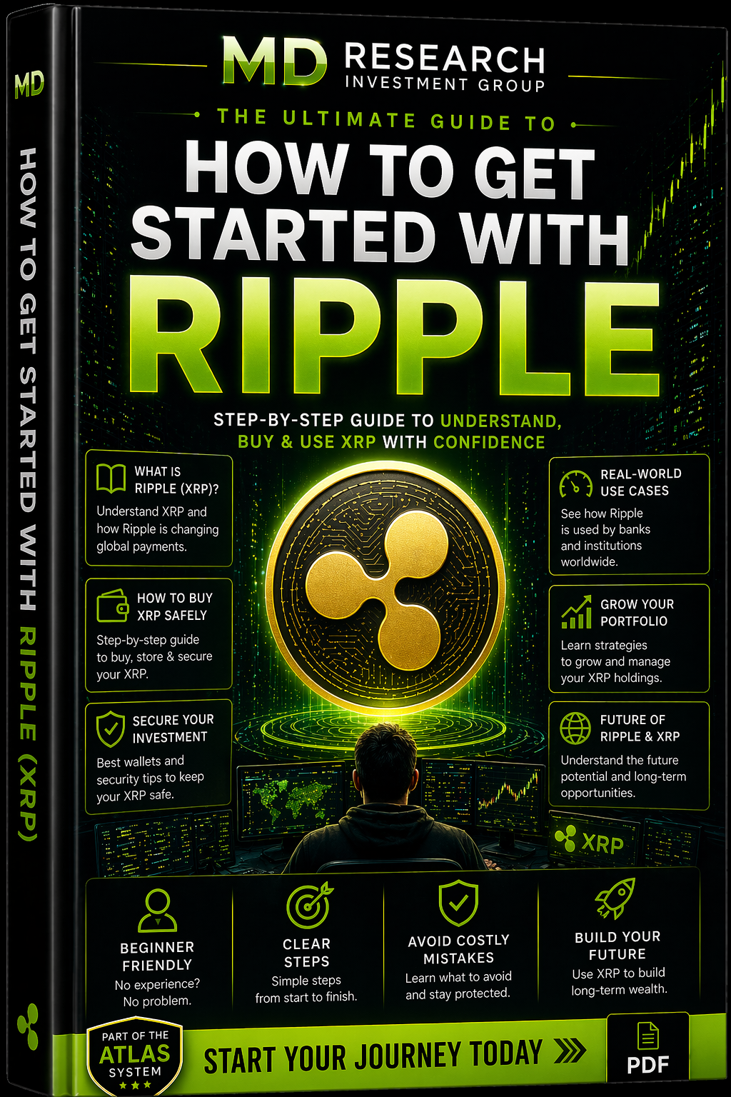 XRP starter guide PDF for beginners learning Ripple crypto payments wallets and blockchain basics